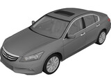 Honda Accord Sedan 3D Model preview
