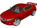 Honda Accord Sport (2010) 3D Model preview