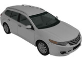 Honda Accord Tourer (2009) 3D Model
