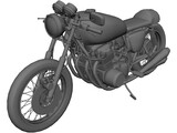 Honda CB750 3D Model preview