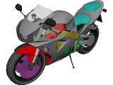 Honda CBR 959RR 3D Model preview