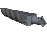 Honda CBR600CC Intake Manifold 3D Model preview
