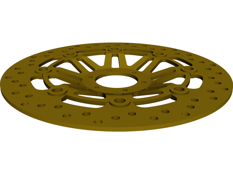 Honda CBR600F3 Frony Brake Rotor 3D Model