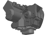 Honda CBR600RR Engine 3D Model