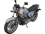 Honda CBR750 3D Model preview