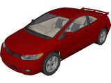 Honda Civic 3D Model preview