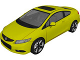 Honda Civic (2012) 3D Model preview