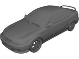 Honda Civic 3D Model preview