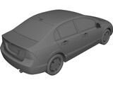 Honda Civic 3D Model preview
