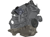 Honda Civic L15B7 Engine 3D Model