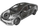 Honda Civic Sedan (2012) 3D Model