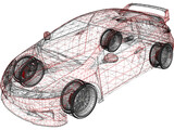 Honda Civic [Tuned] 3D Model