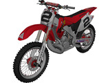 Honda CR 250 3D Model preview