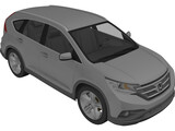 Honda CR-V (2013) 3D Model
