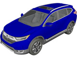 Honda CR-V Touring (2020) 3D Model preview