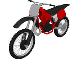 Honda CR500 (1994) 3D Model preview