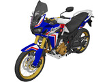 Honda CRF1000L Africa Twin Adventure Sports (2018) 3D Model preview
