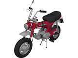 Honda DAX 3D Model preview