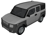 Honda Element 3D Model preview
