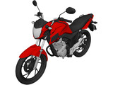 Honda Fan 160 3D Model preview
