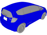 Honda Fit EV (2014) 3D Model
