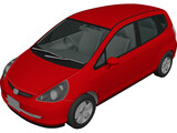 Honda Fit [Jazz] (2002) 3D Model preview