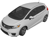 Honda Fit [Jazz] (2017) 3D Model preview