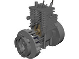Honda GX 31 3D Model preview