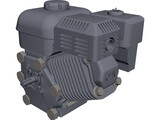 Honda GX200 Engine 3D Model preview