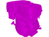 Honda GX390 Engine 3D Model