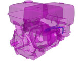 Honda GX390 Engine 3D Model