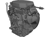 Honda GX690 Engine 3D Model preview