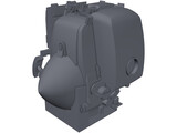 Honda GXH-50 Engine 3D Model