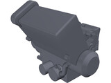 Honda Hornet 600 Engine 3D Model