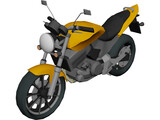 Honda Hornet 3D Model preview
