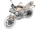 Honda Hornet 3D Model