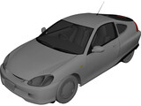 Honda Insight (1999) 3D Model preview