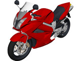 Honda Interceptor 3D Model preview