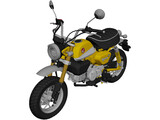 Honda Monkey 125 (2019) 3D Model preview