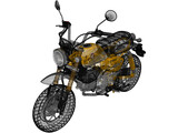 Honda Monkey 125 (2019) 3D Model