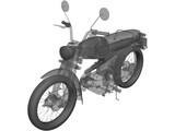 Honda Motorcycle 3D Model