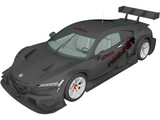 Honda NSX GT (2013) 3D Model preview