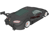 Honda NSX GT (2013) 3D Model