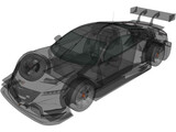 Honda NSX GT (2013) 3D Model