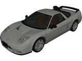Honda NSX-R [Tuned] (2002) 3D Model preview