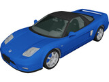 Honda NSX 3D Model preview