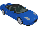 Honda NSX 3D Model