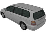 Honda Odyssey (1999) 3D Model