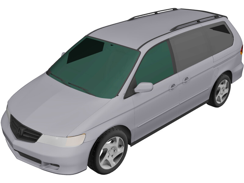 Honda Odyssey (2001) 3D Model