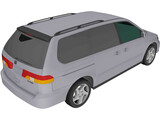Honda Odyssey (2001) 3D Model